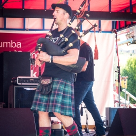 The Go Set Bagpiper Lachlan McSwain